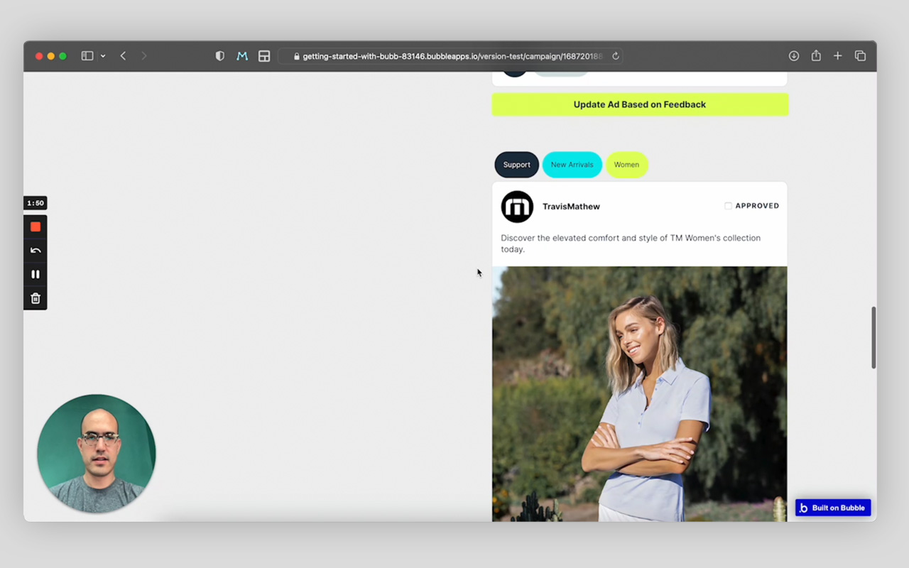 Regalfin AI-Generated Website