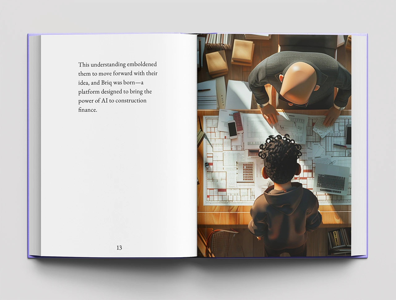 Main visual for SaaS Brand Identity project