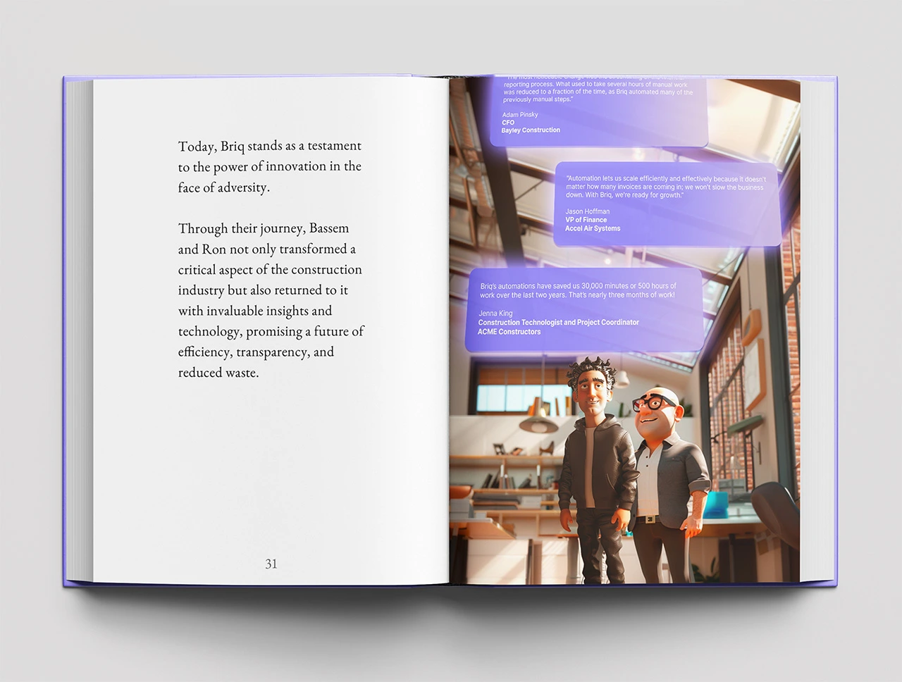 Main visual for SaaS Brand Identity project