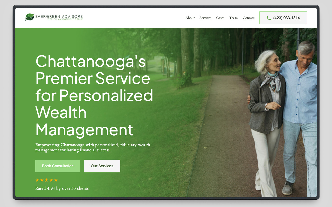 Main visual for SaaS Brand Identity project