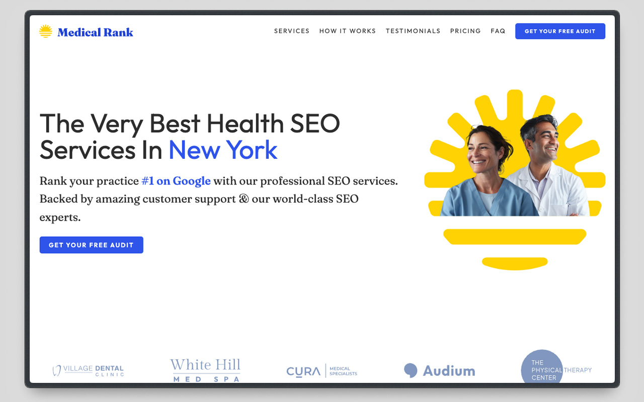 Medical Rank Website